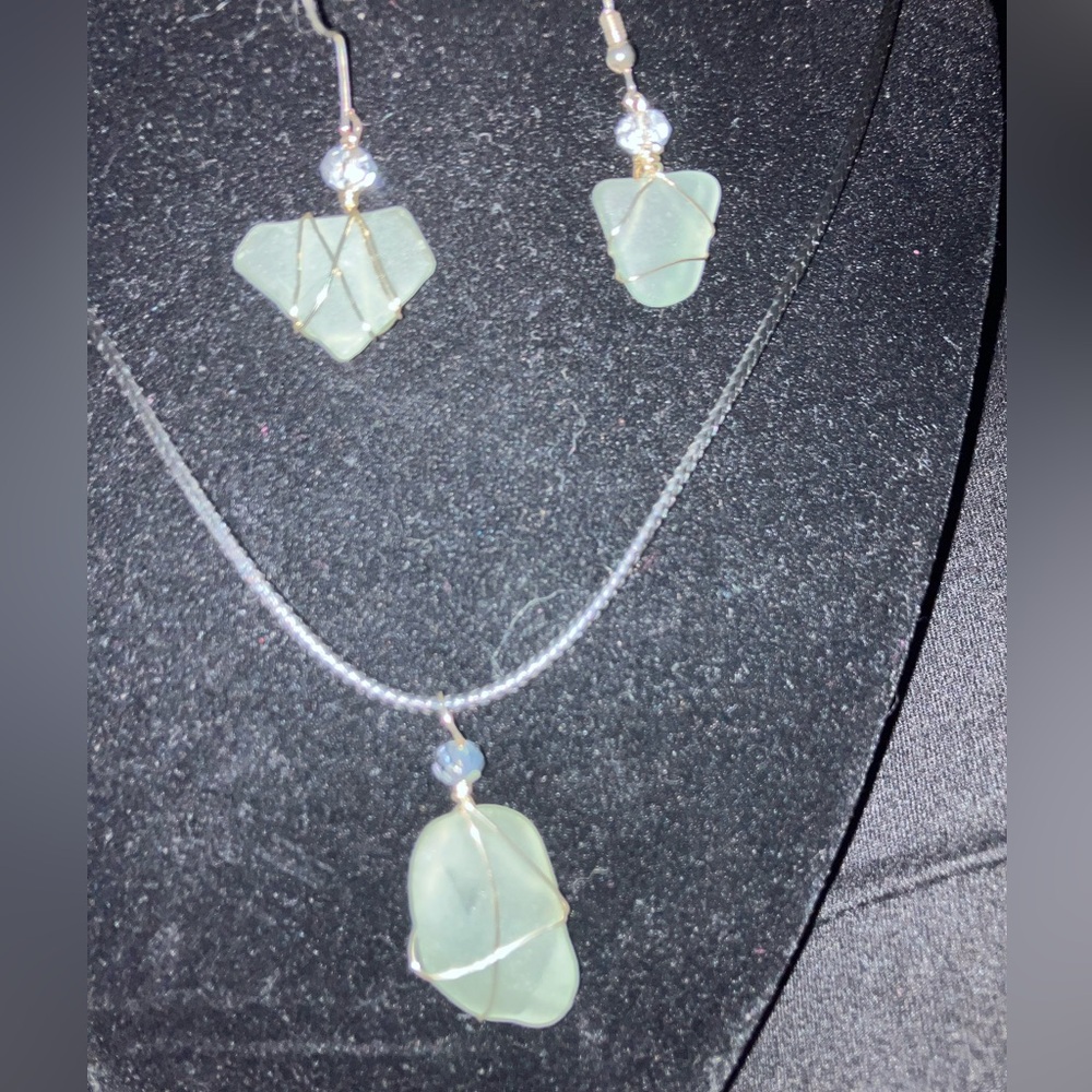 #2 Handmade seaglass set (new stock)